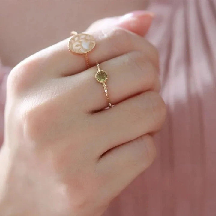 Elegant Peridot Beauty Ring | Stunning Women's Jewellery-State of Style