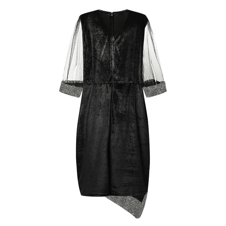 Elegant Plus-Size Party Dress-Green-L-State of Style