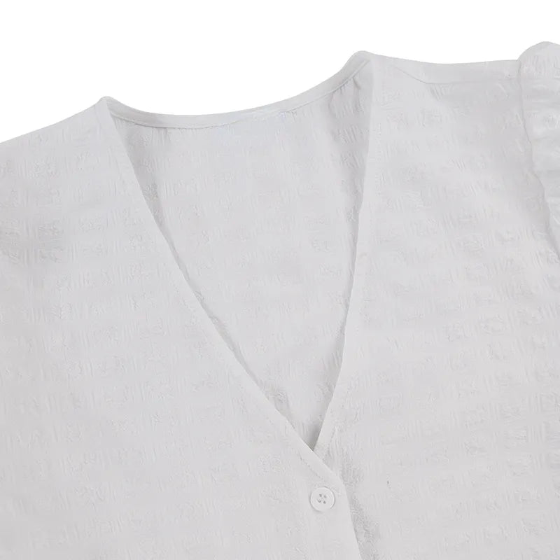 Elegant Plus Size V-Neck Maxi Dress-Blue-L-State of Style