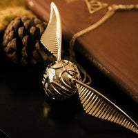 Elegant Rotating Snitch Ring Box | Magic-Inspired Jewellery Display-Gold Wings-State of Style