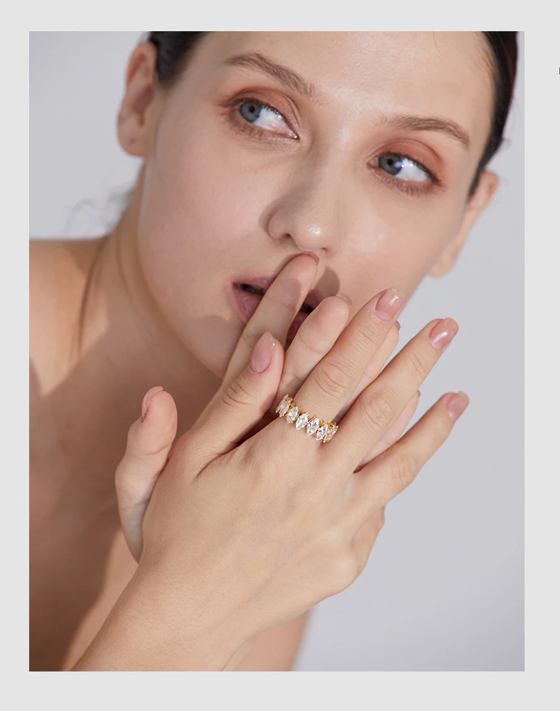 Elegant Shimmer Luxury Ring | Women’s Jewellery-State of Style