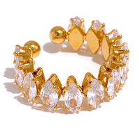 Elegant Shimmer Luxury Ring | Women’s Jewellery-State of Style