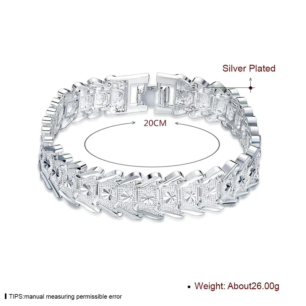 Elegant Shiny Bracelet with Rhinestones-State of Style