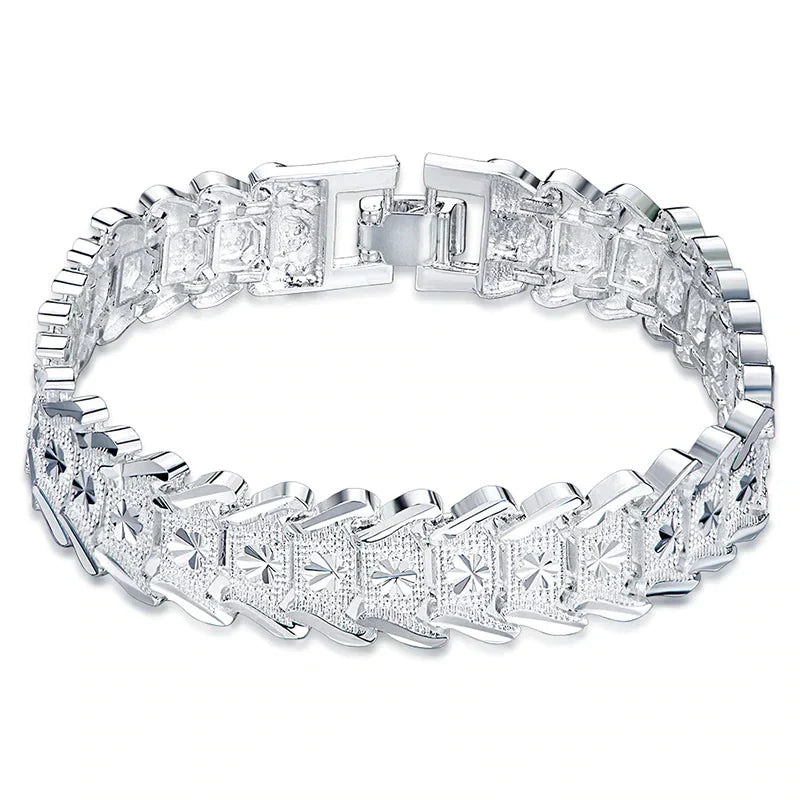 Elegant Shiny Bracelet with Rhinestones-State of Style