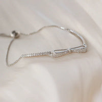 Elegant Silver Tennis Bracelet with Zirconia-State of Style
