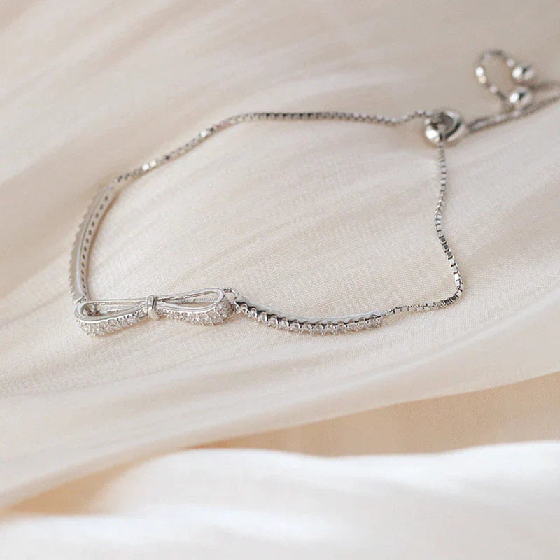 Elegant Silver Tennis Bracelet with Zirconia-State of Style