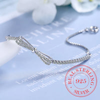 Elegant Silver Tennis Bracelet with Zirconia-State of Style