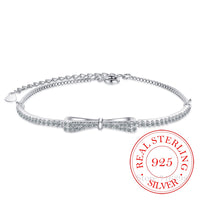 Elegant Silver Tennis Bracelet with Zirconia-State of Style