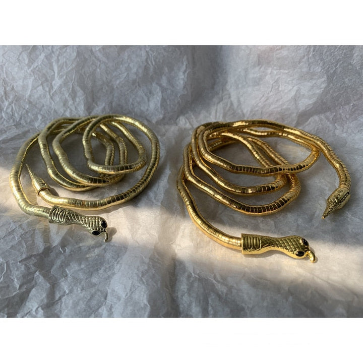Elegant Snake Necklace | Fashion Jewellery for Women-Gold-State of Style