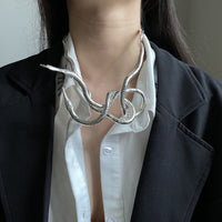 Elegant Snake Necklace | Fashion Jewellery for Women-Gold-State of Style