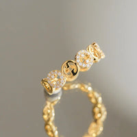 Elegant Statement Ring | Modern Design | Temperament Vogue Jewellery-State of Style