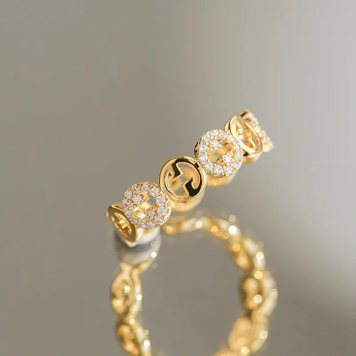Elegant Statement Ring | Modern Design | Temperament Vogue Jewellery-State of Style