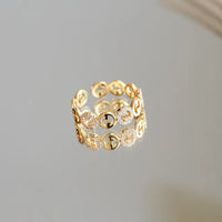 Elegant Statement Ring | Modern Design | Temperament Vogue Jewellery-State of Style