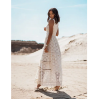 Elegant Summer Dress | Stylish & Comfortable-Sleeveless White-S-State of Style