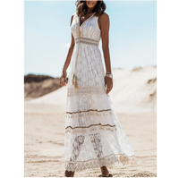 Elegant Summer Dress | Stylish & Comfortable-Sleeveless White-S-State of Style