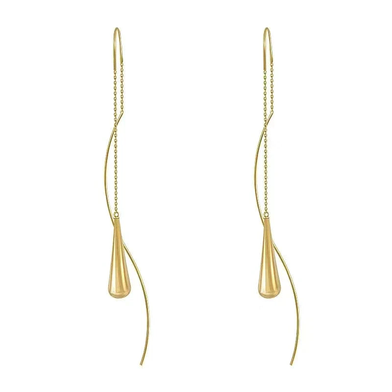 Elegant Waterdrop Earrings | Simple and Stylish Jewellery-State of Style