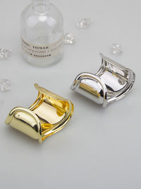 Elegant Wave Bracelet in Sterling Silver-Gold-State of Style