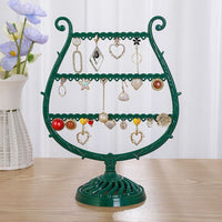 Elegant Wine Glass Jewellery Organiser-GREEN-State of Style