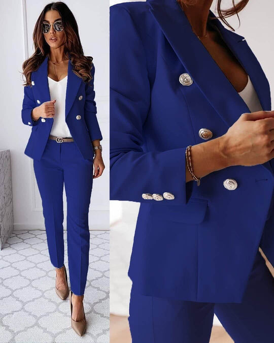 Elegant Women's Autumn Winter Set | Noble Design Jewellery-Blue Marine (Sold out!)-S-State of Style