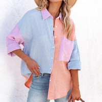 Elegant Women's Blouse – Timeless & Versatile Fashion-Blue-S-State of Style