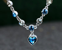 Elegant Women’s Blue Stone Adjustable Bracelet-Blue-State of Style