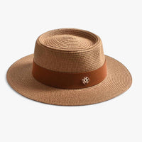 Elegant women's straw hat – Soleil-Khaki-State of Style