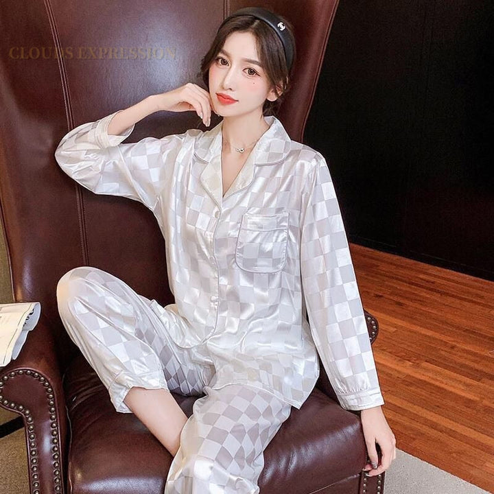 ElegantPyjamas | Women's Pyjamas-White-M-State of Style