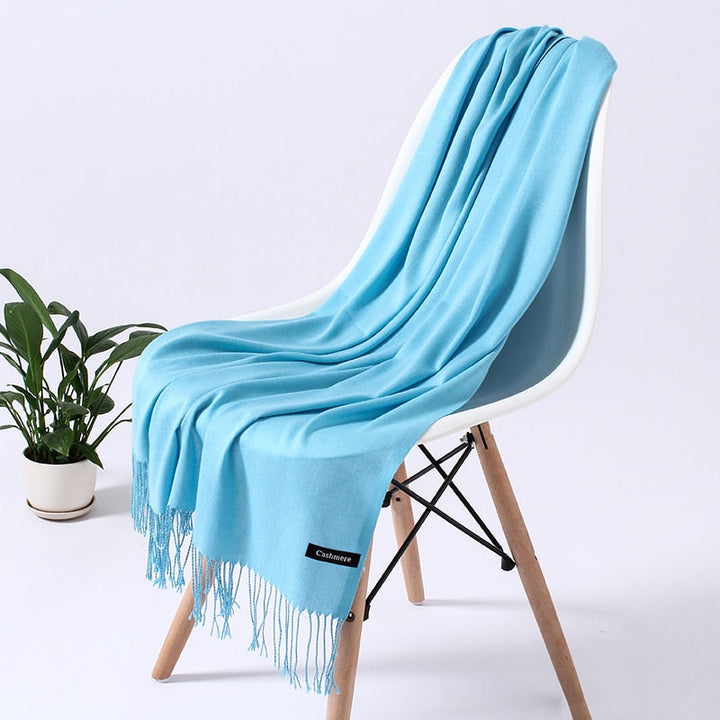 ElegantScarf | Women's Scarf-Blue 2-70-200CM-State of Style