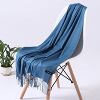 ElegantScarf | Women's Scarf-Blue-70-200CM-State of Style