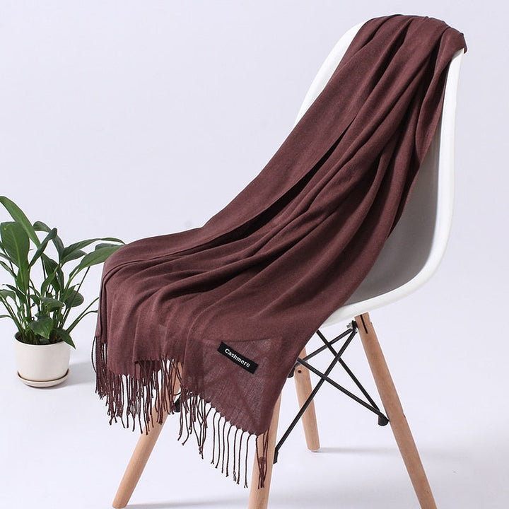 ElegantScarf | Women's Scarf-Brown 2-70-200CM-State of Style