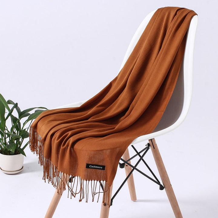 ElegantScarf | Women's Scarf-Brown 3-70-200CM-State of Style