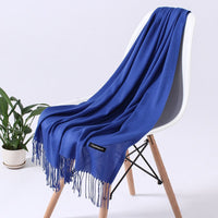 ElegantScarf | Women's Scarf-Dark Blue 2-70-200CM-State of Style