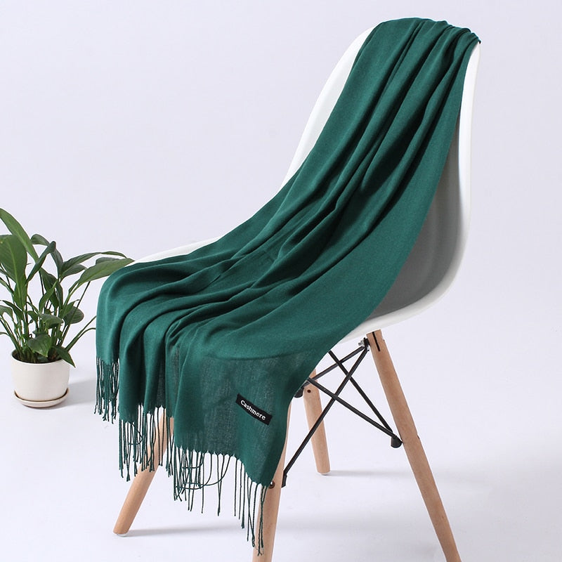 ElegantScarf | Women's Scarf-Green 2-70-200CM-State of Style