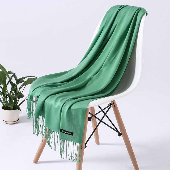 ElegantScarf | Women's Scarf-Green-70-200CM-State of Style