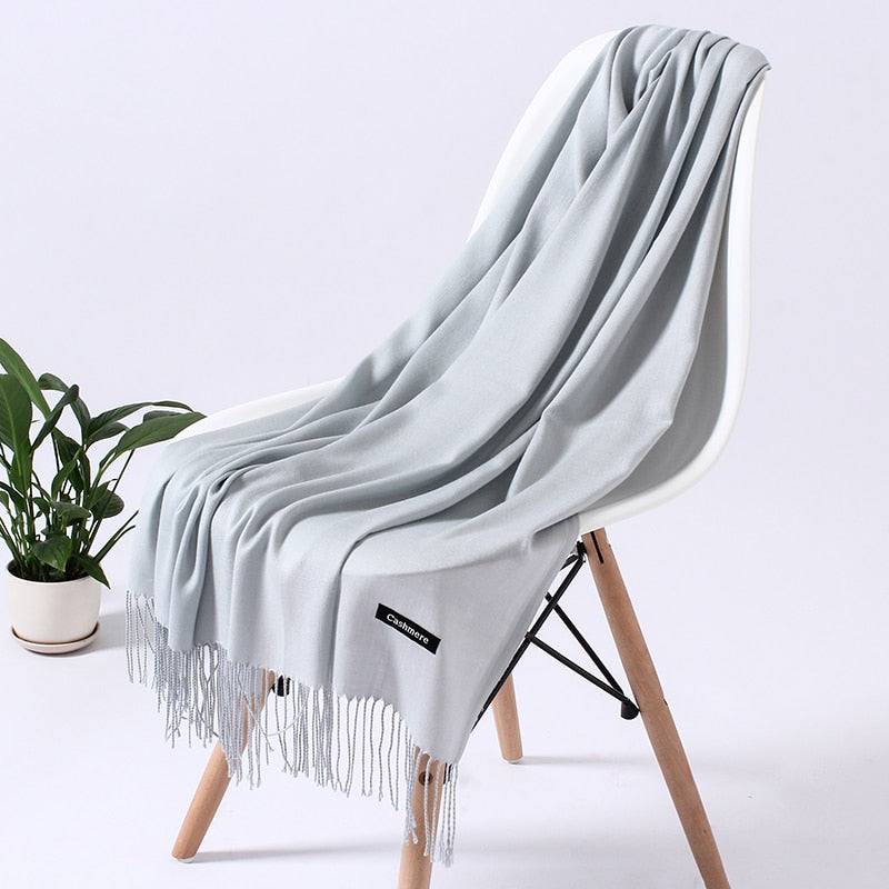 ElegantScarf | Women's Scarf-Grey 3-70-200CM-State of Style