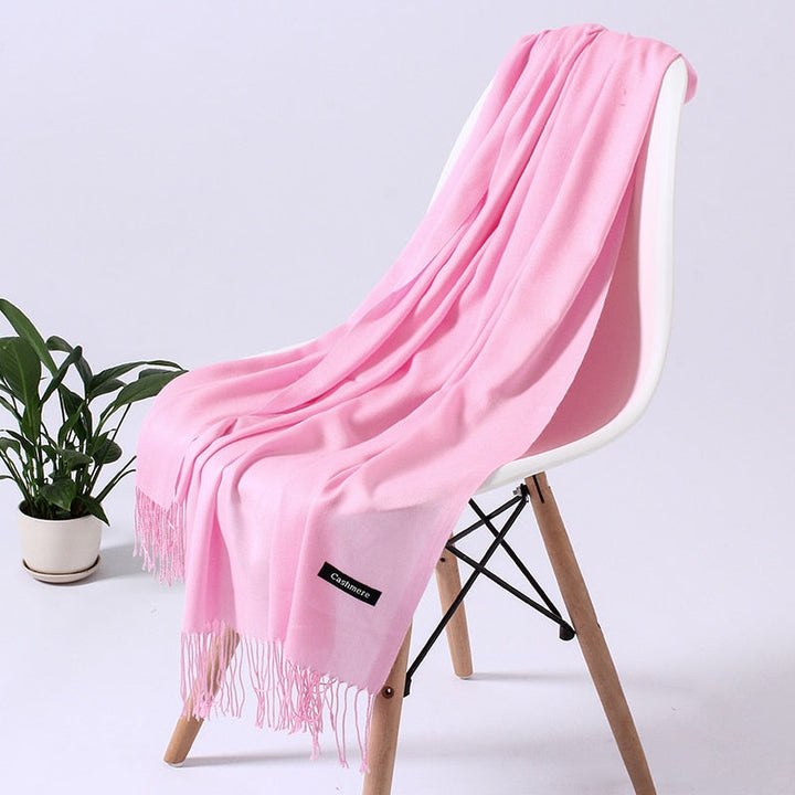 ElegantScarf | Women's Scarf-Pink 3-70-200CM-State of Style