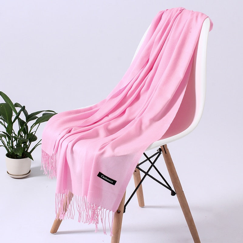 ElegantScarf | Women's Scarf-Pink 3-70-200CM-State of Style