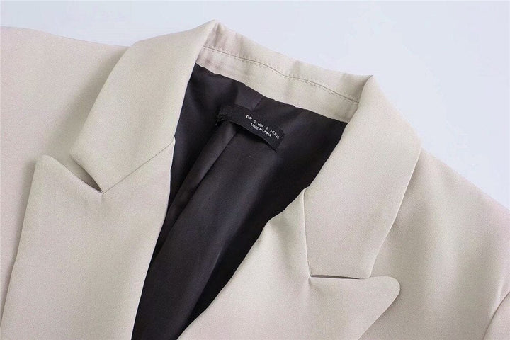 Elena Blazer | Sophisticated & Timeless-Army-XS-State of Style