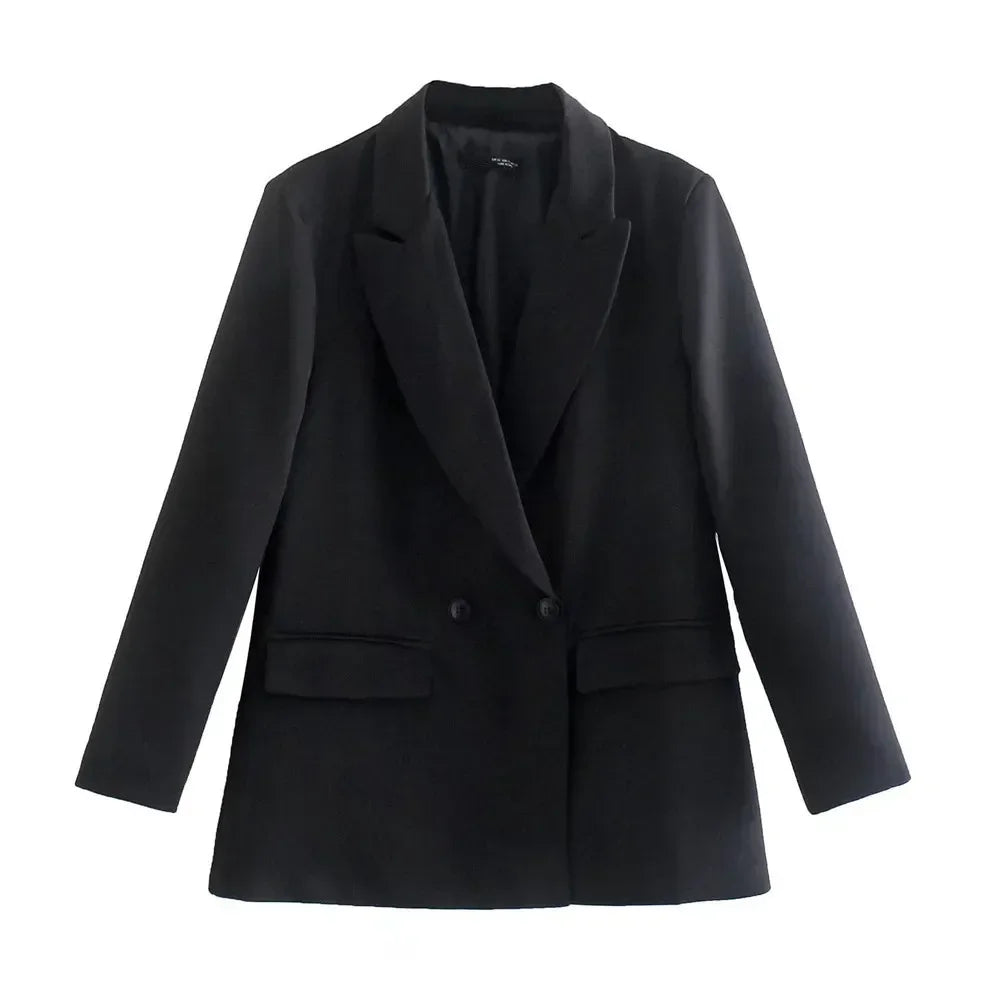 Elena Blazer | Sophisticated & Timeless-Black-XS-State of Style