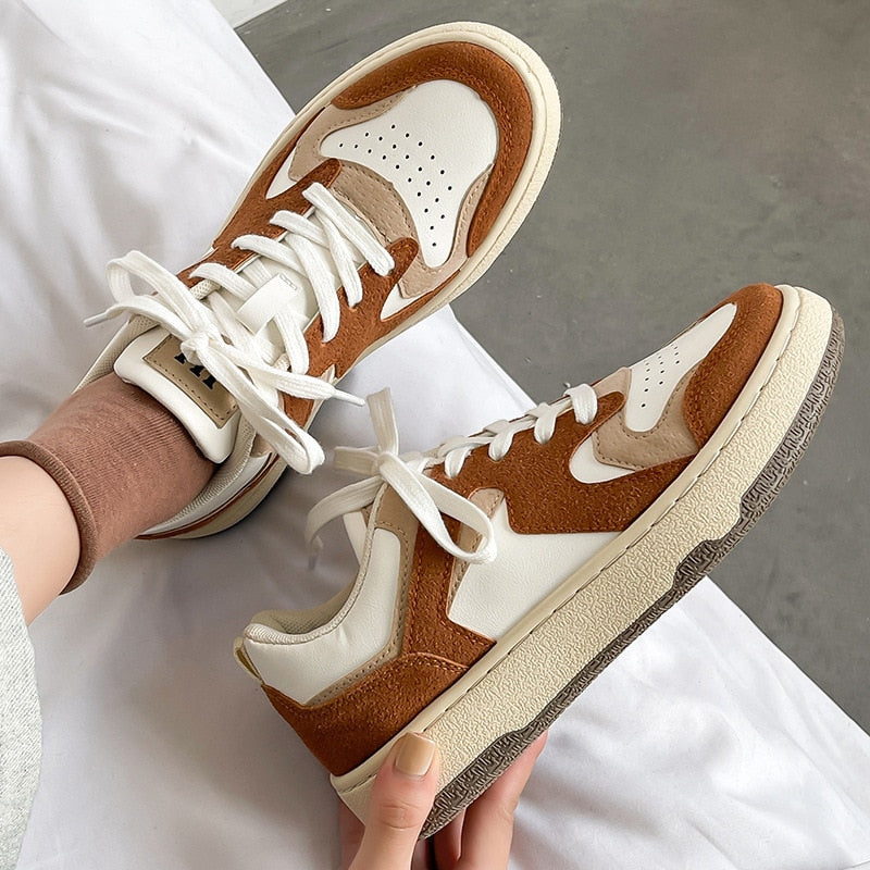 ElenaSneaks | Women's Trendy Sneakers-Auburn-4.5-State of Style