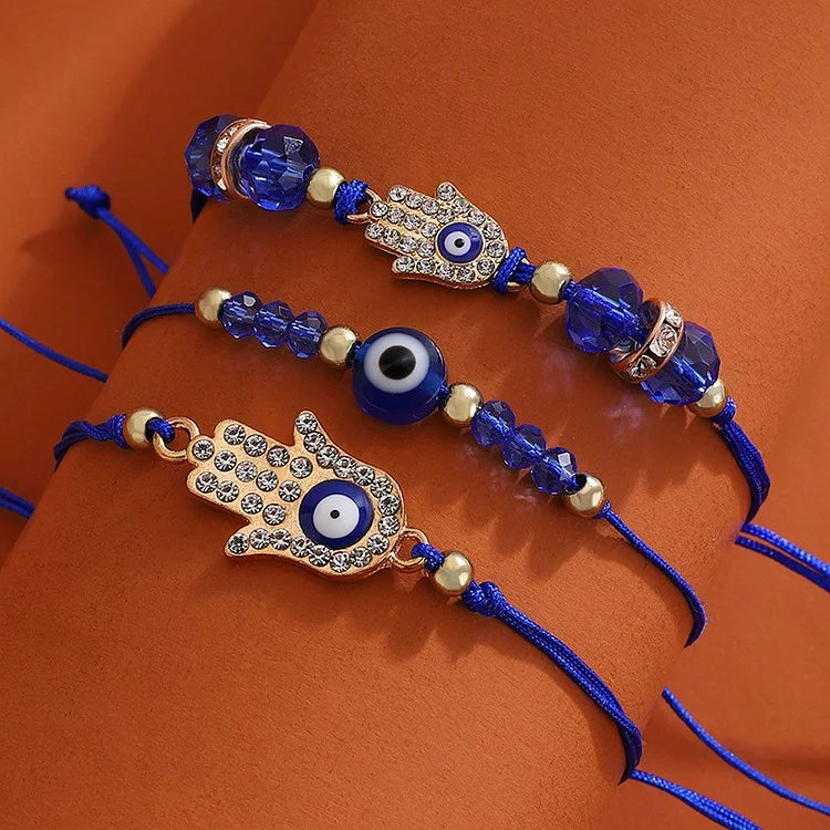 Elif Evil Eye Couple Bracelets-Palm-State of Style