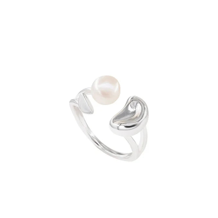 Elin Adjustable Pearl Pod Ring-State of Style