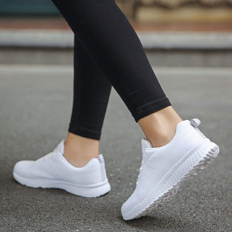 ElinaSneaks | Women's Sneakers-White-4.5-State of Style