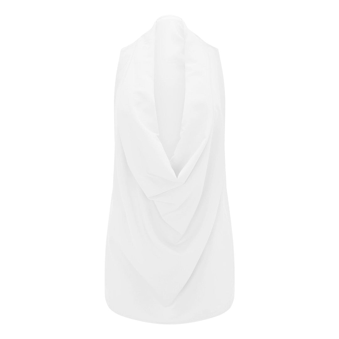 ElinesTop | Women's Deep Neckline Top-Black-S-State of Style