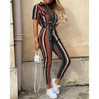ElizabethsSuit | Jumpsuit for Women-Striped-S-State of Style