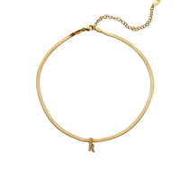 Ella Gold Initial Necklace-A-State of Style