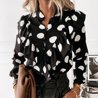 EllensBlouse | Women's Blouse-Black-S-State of Style