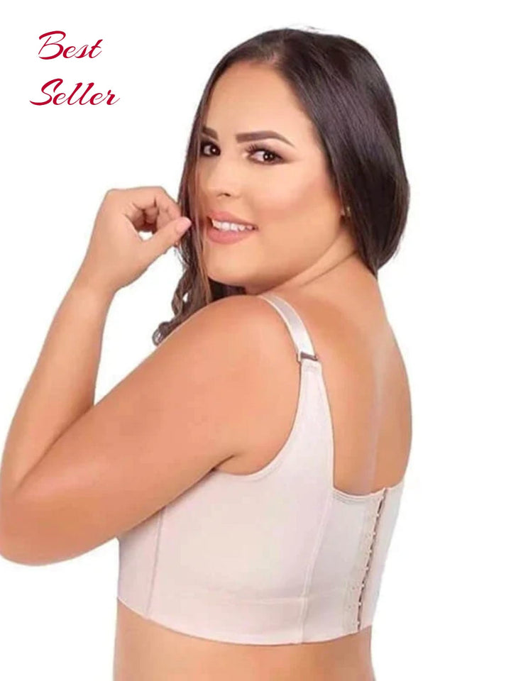 EllesBra | Deep Cup Bra for Women-Beige-10-B-State of Style