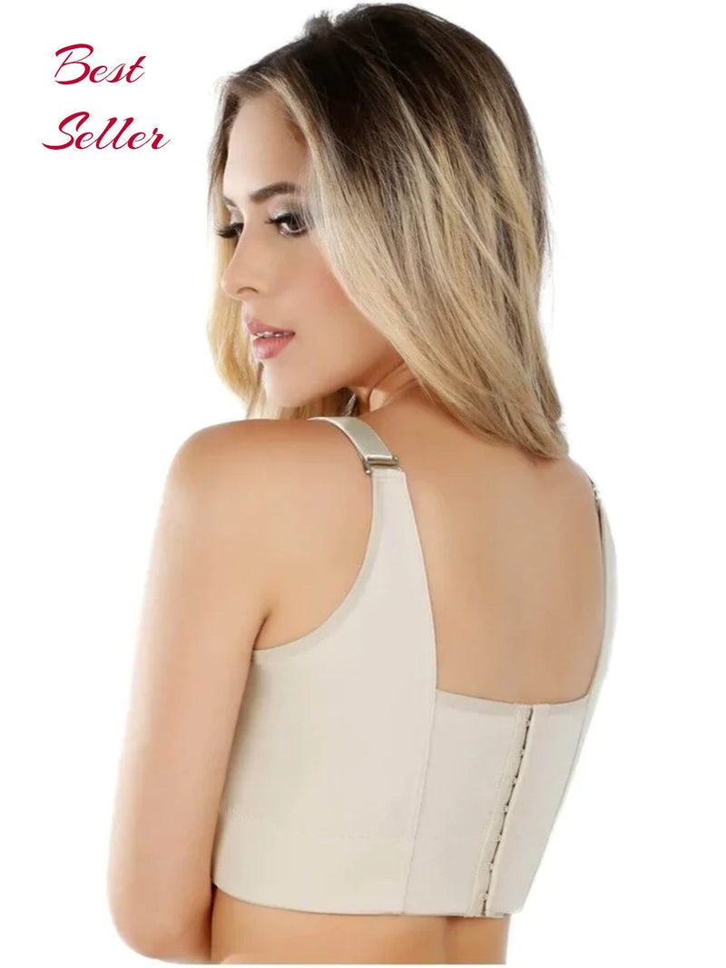 EllesBra | Deep Cup Bra for Women-Beige-10-B-State of Style