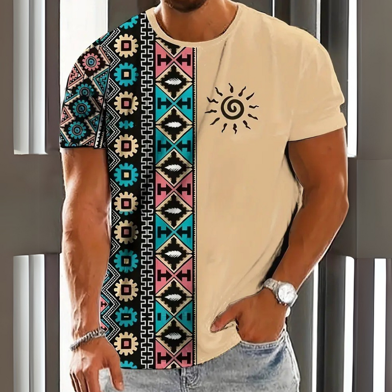 Elne - Trendy T-shirt for Men-S-State of Style